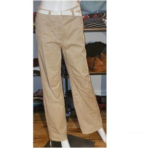 nwt Olsen Europe beige utility pants size 4